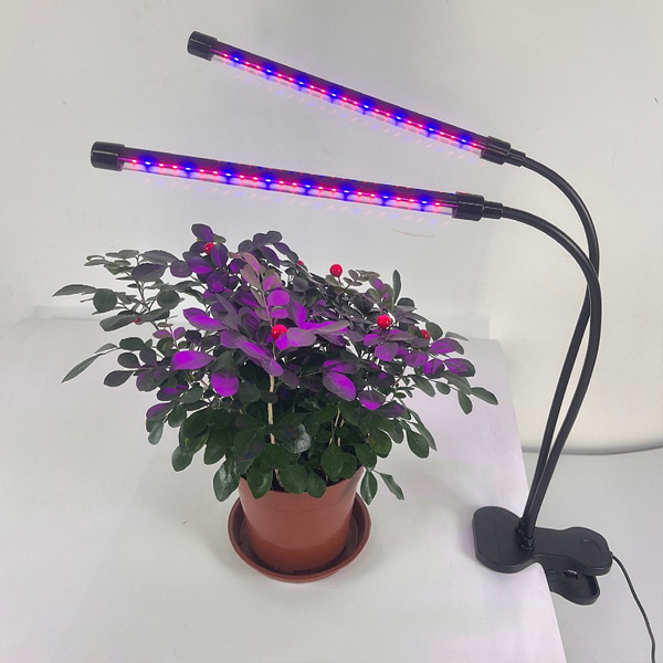 DC5V USB 2 Heads Clip-on Grow Light