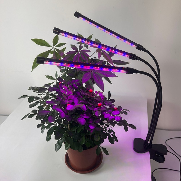DC5V USB 3 Heads Clip-on Grow Light