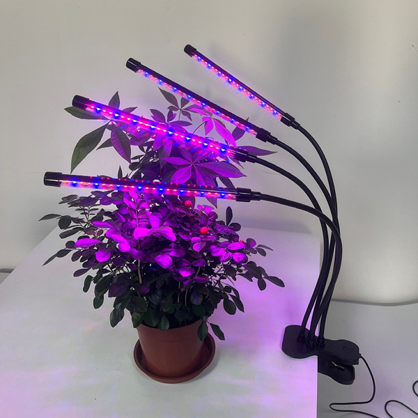 DC5V USB 4 Heads Clip-on Grow Light