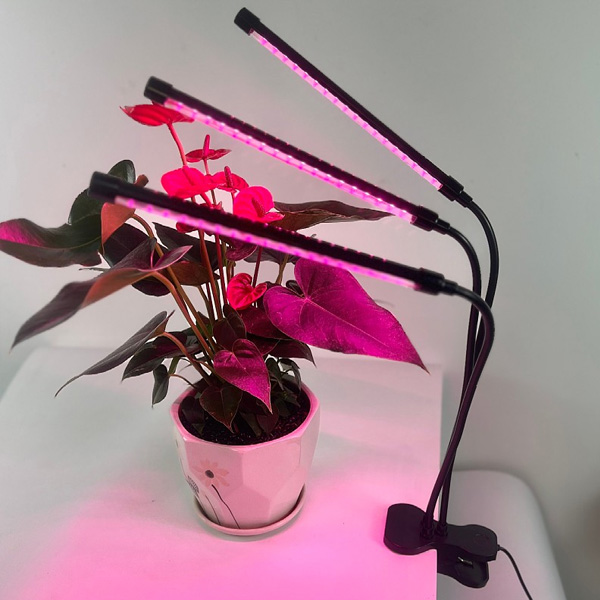 AC110V/220V 3 Heads Clip-on Grow Light