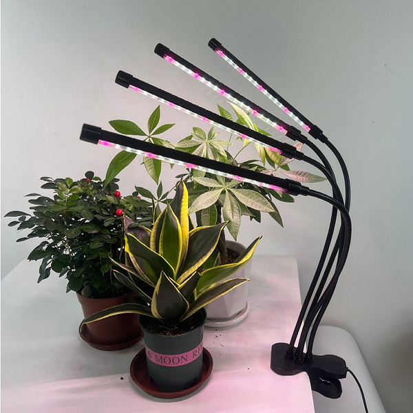 AC110V/220V 4 Heads Clip-on Grow Light