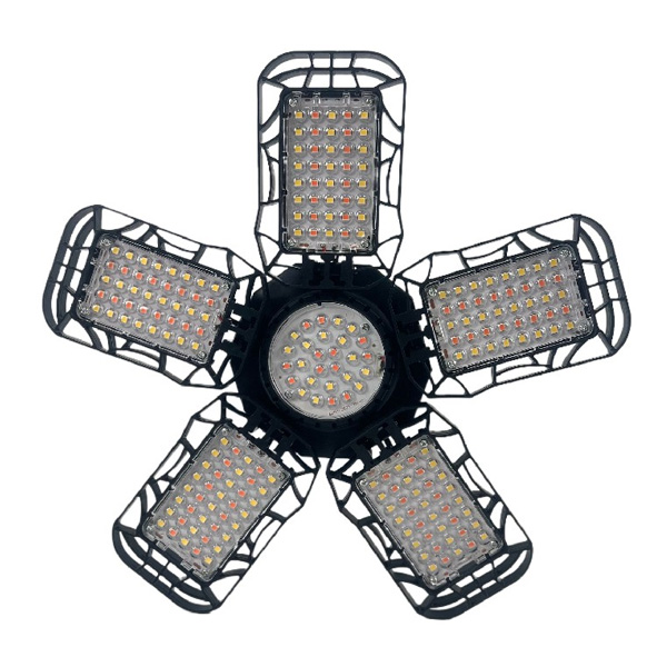 50W E27/E26 Foldable Full Spectrum LED Grow Lights